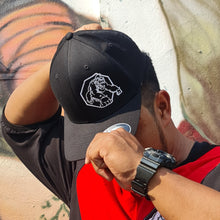Load image into Gallery viewer, Flexfit TEAM GORILLA Ball Cap with Embroidered Logo in Black