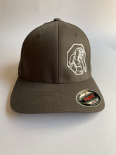 Load image into Gallery viewer, Flexfit TEAM GORILLA Ball Cap with Embroidered Logo in GREY