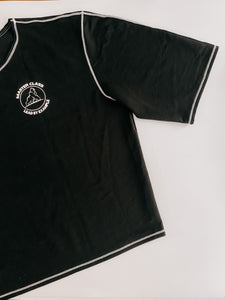 Old School Oversize Training Top with Master Class Logo Screenprint