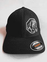 Load image into Gallery viewer, Flexfit TEAM GORILLA Ball Cap with Embroidered Logo in Black