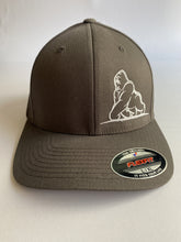 Load image into Gallery viewer, Flexfit Master Class Ball Cap with Embroidered Logo in GREY