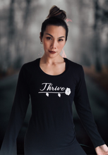 Load image into Gallery viewer, (M) KAREN AIRY BLACK LONG SLEEVE THRIVE