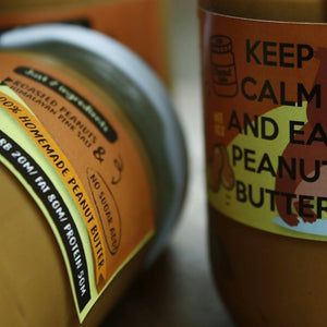 Homeblend Pure Peanut Butter 100% เนยถั่วคลีนมาก 100% ไม่มีน้ำมันพืช