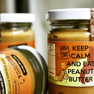 Homeblend Pure Peanut Butter 100% เนยถั่วคลีนมาก 100% ไม่มีน้ำมันพืช