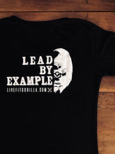 Load image into Gallery viewer, LUNA BLACK LONG SLEEVE LEAD BY EXAMPLE (BACK)